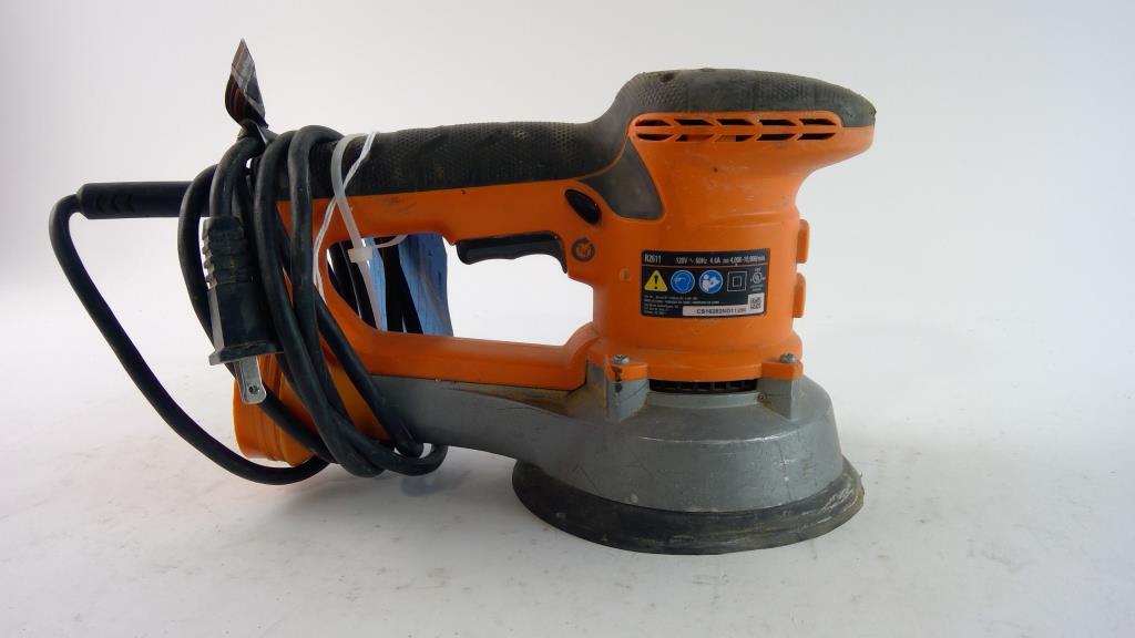 Ridgid Random Orbit Sander Property Room