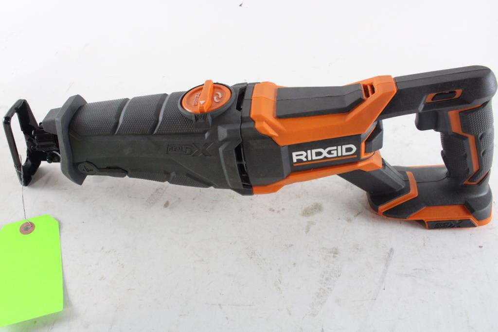 Ridgid Reciprocating Saw Property Room