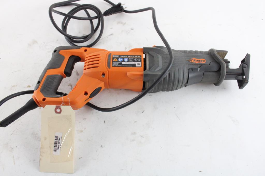 Ridgid Reciprocating Saw Property Room