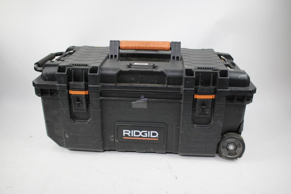 Ridgid Rolling Tool Box