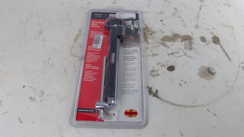 Ridgid Telescoping Basin Wrench