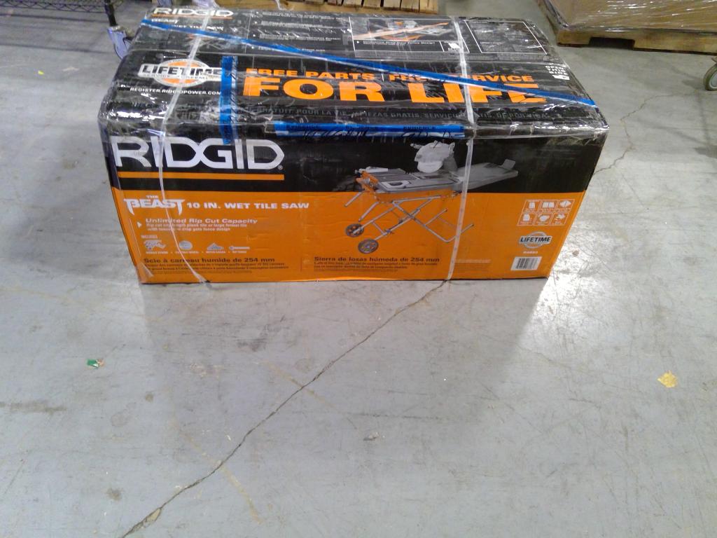 Ridgid The Beast 10" Wet Tile Saw