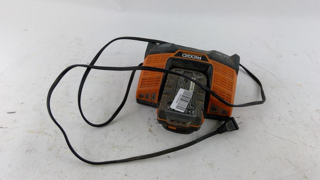 Ridgid Tool Battery Charger