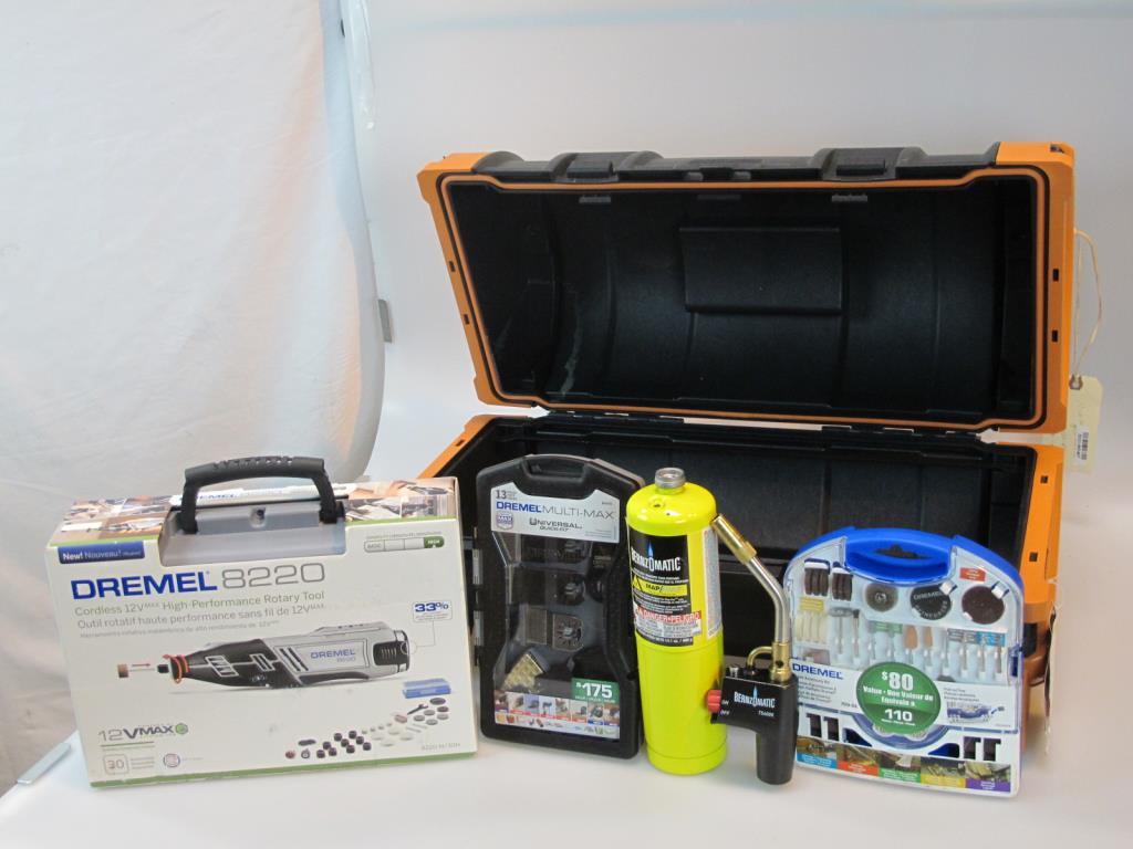 Ridgid Tube Box, Rotary Tool, MultiMax, Super Accessory Kit And More