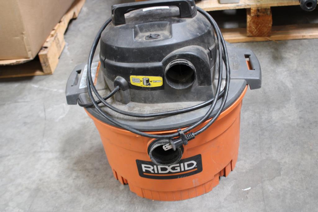 Ridgid Wet Dry Vac Property Room