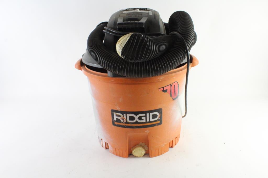 Ridgid Wet/Dry Vac Property Room