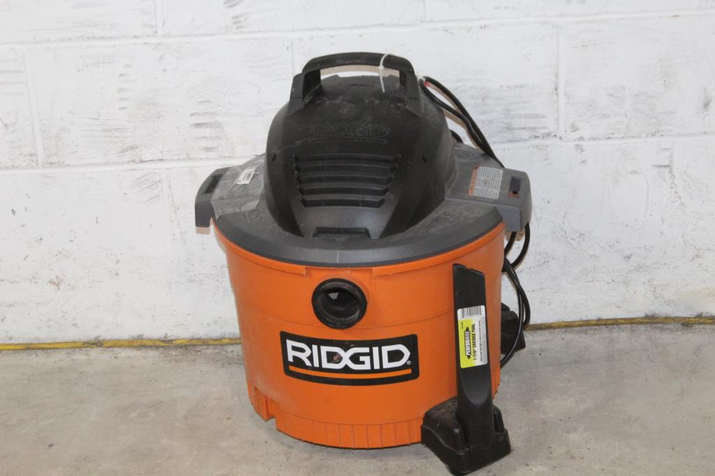 Ridgid Wet/Dry Vacuum Property Room