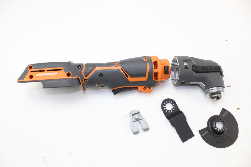 Rigid Octane Jobmax Brushless 18v Multitool With Toolfree Head Property Room