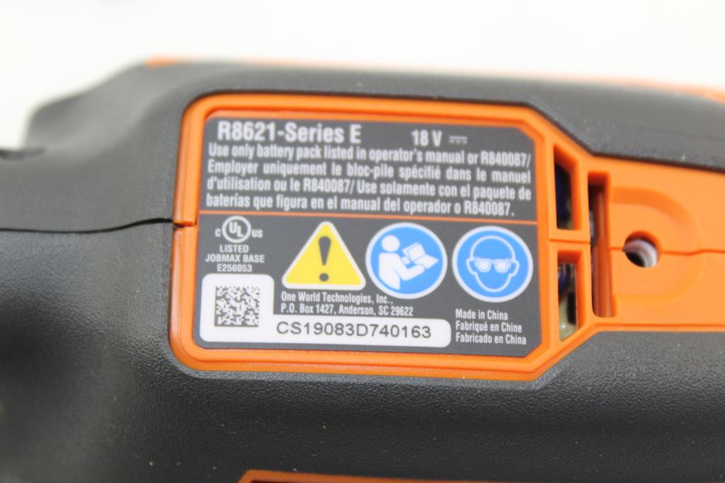 Rigid Octane Jobmax Brushless 18v Multitool With Toolfree Head Property Room