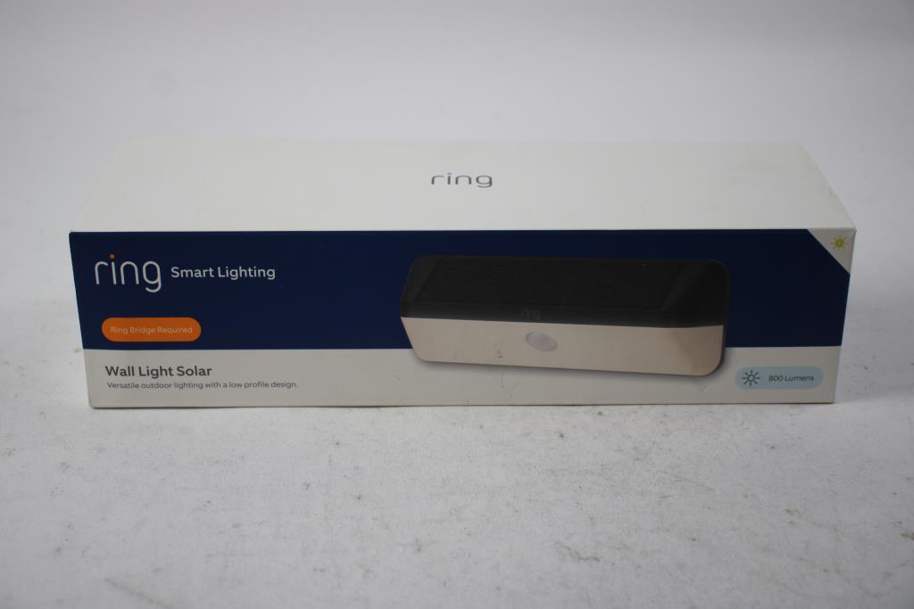 Ring Smart Lighting Wall Light Solar Property Room