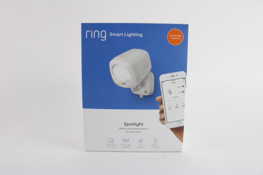 Ring Spotlight MotionActivated Light Property Room