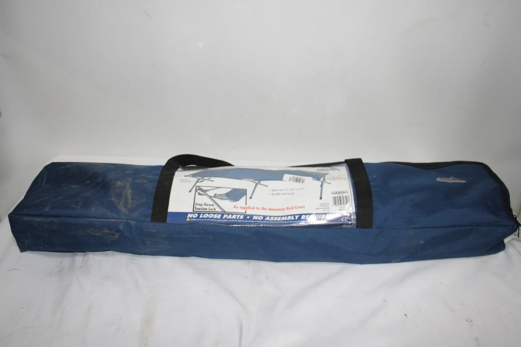 Rio Adventure Easyopen Camp Cot Property Room