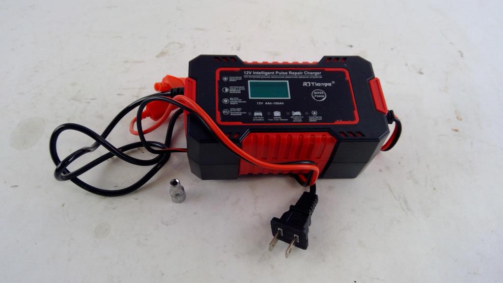 RJTianye 12V Intelligent Pulse Repair Charger