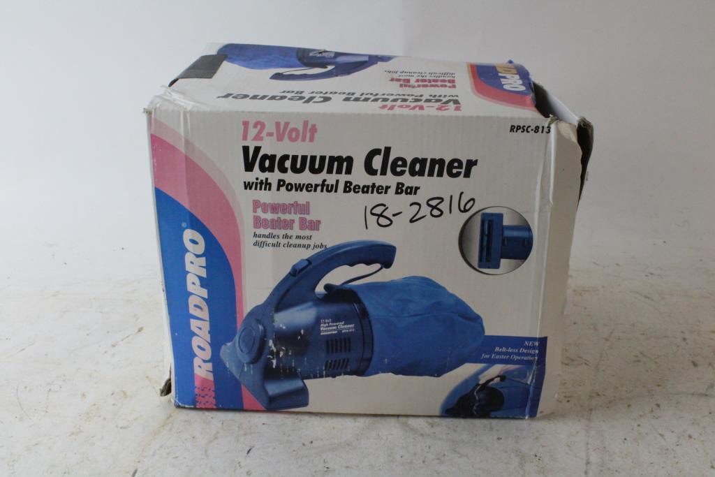 RoadPro 12Volt Vacuum Property Room