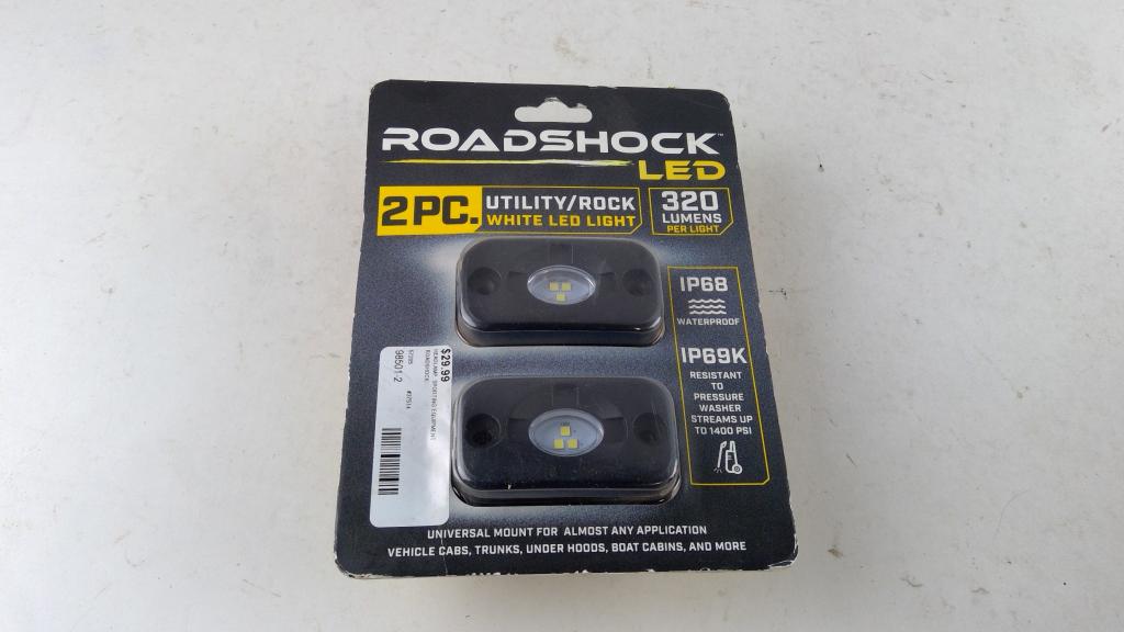 Roadshock LED 2 Piece Headlamp Set