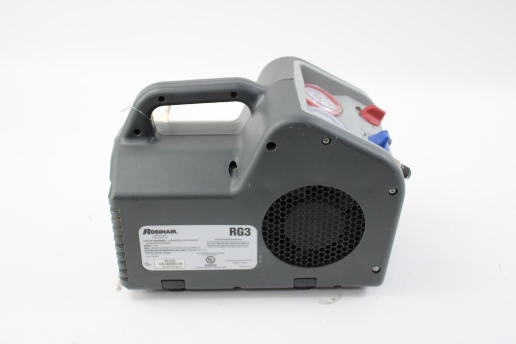 Robinar Commercial Refrigerant Recovery Equipment Property Room