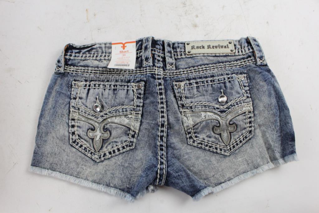 rock revival shorts womens