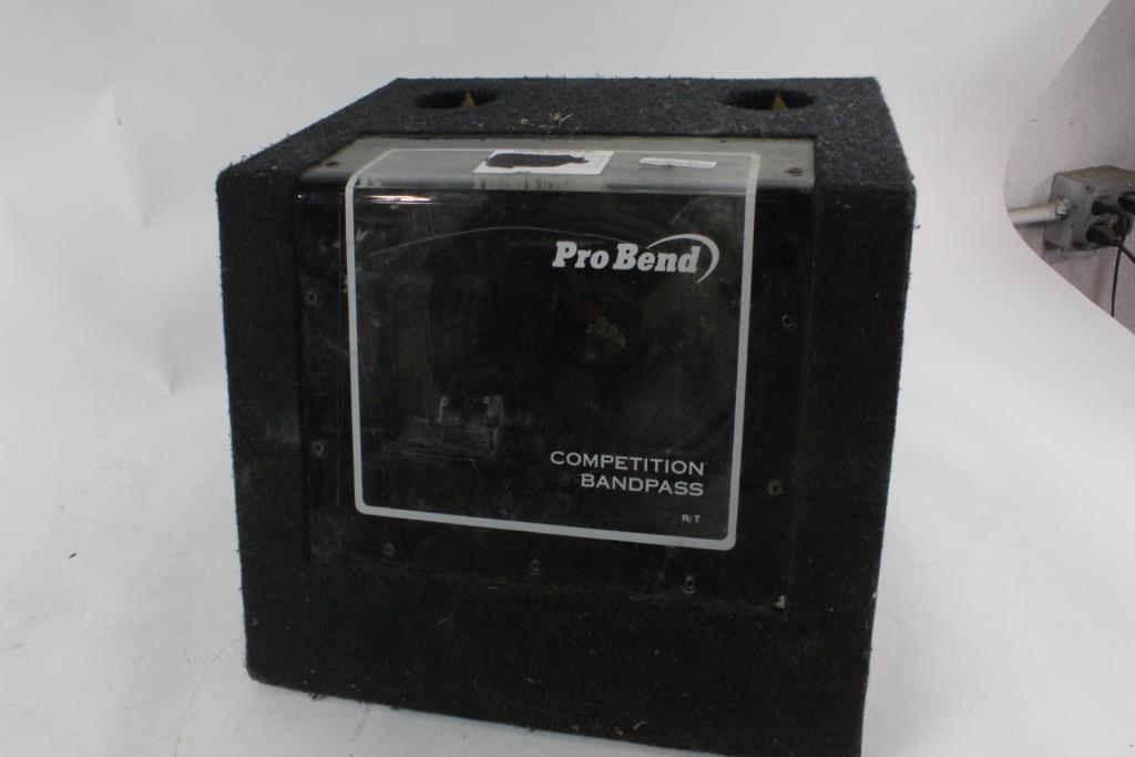 pro bend bandpass box