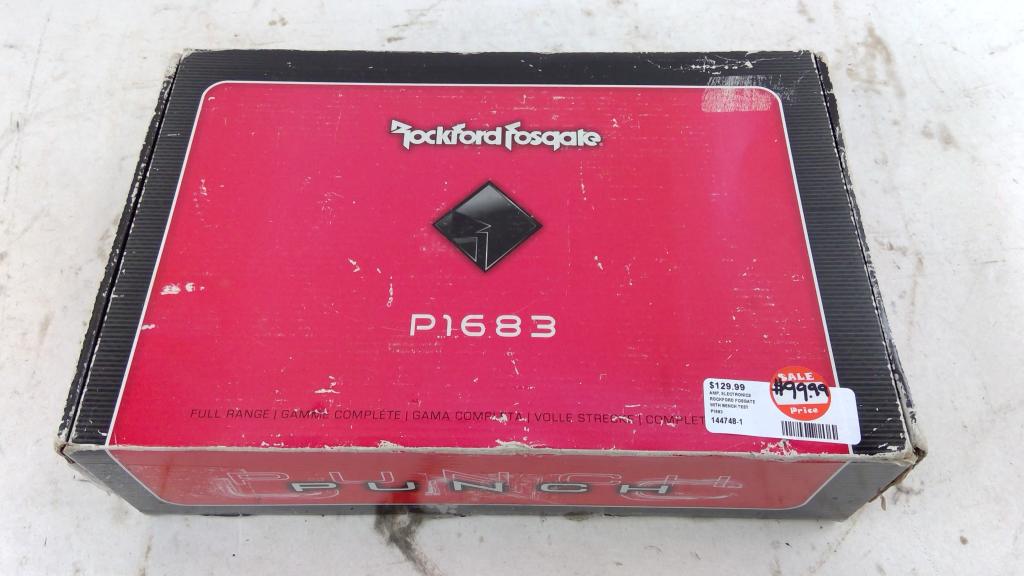 Rockford Fosgate Amplifier