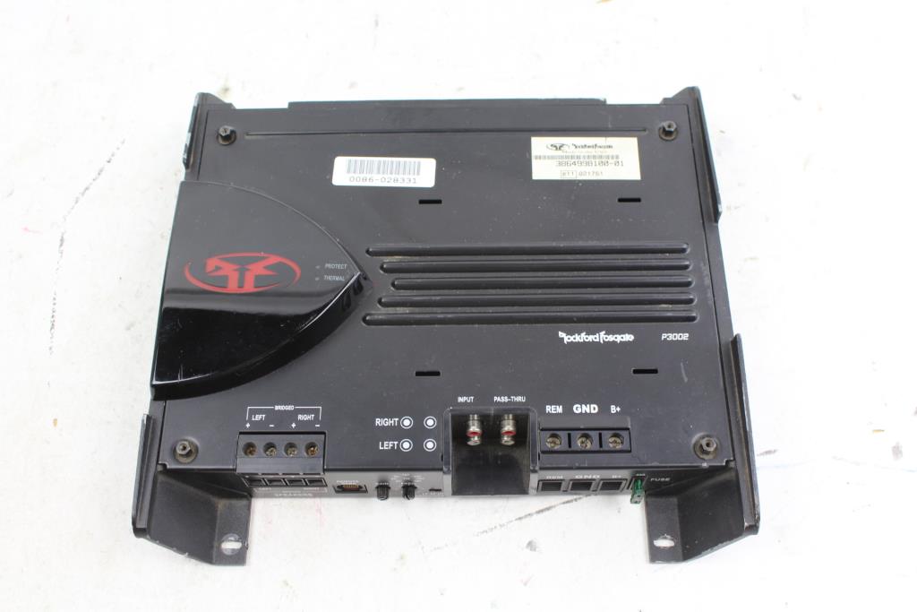 Rockford Fosgate P3002 Car Amplifier Property Room