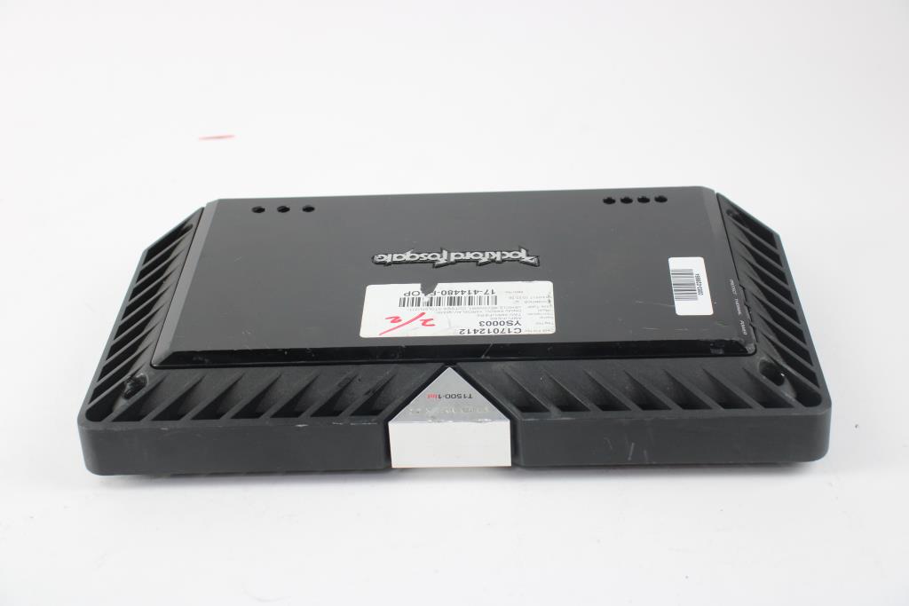Pack Amplis Voiture Rockford Fosgate POWER 1500BD + 800.4 - Reconditionnés (recapped), Testés