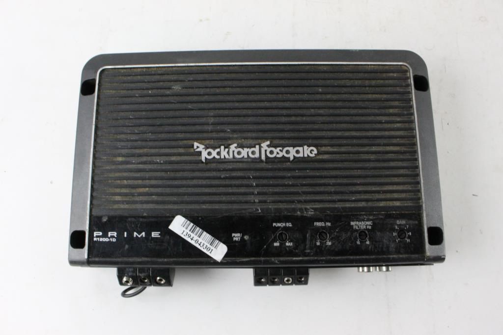 Rockford Fosgate Punch Prime Amplifier Property Room