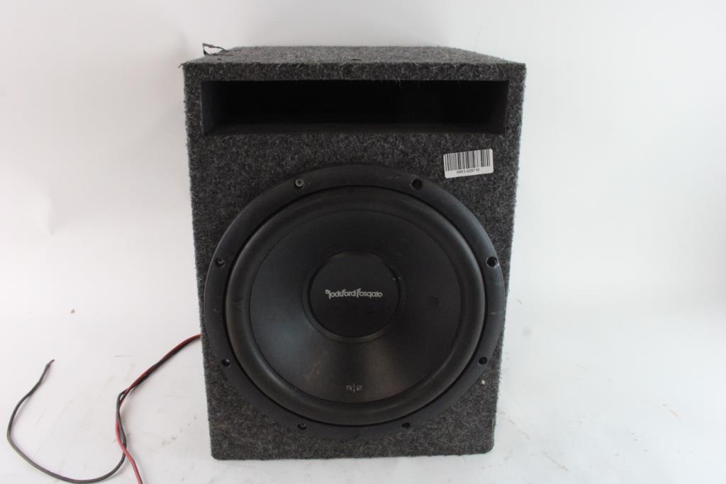 Rockford Fosgate R2 Subwoofer With Enclosure Property Room