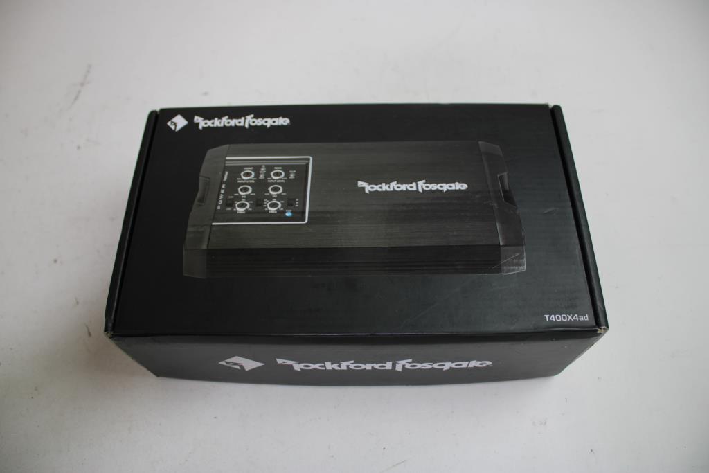 Rockford Fosgate T400X4ad Amp With Cables