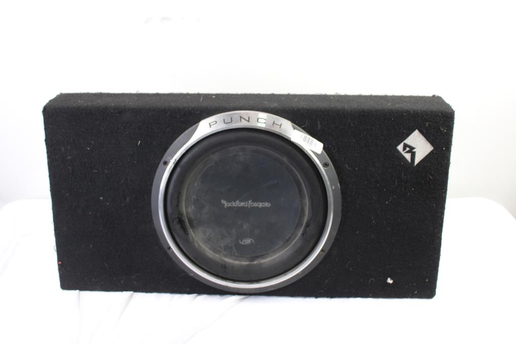 Rocksford Fosgate Punch P3S Enclosed Speaker