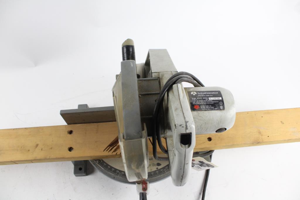 Rockwell Motorized Miter Box Property Room