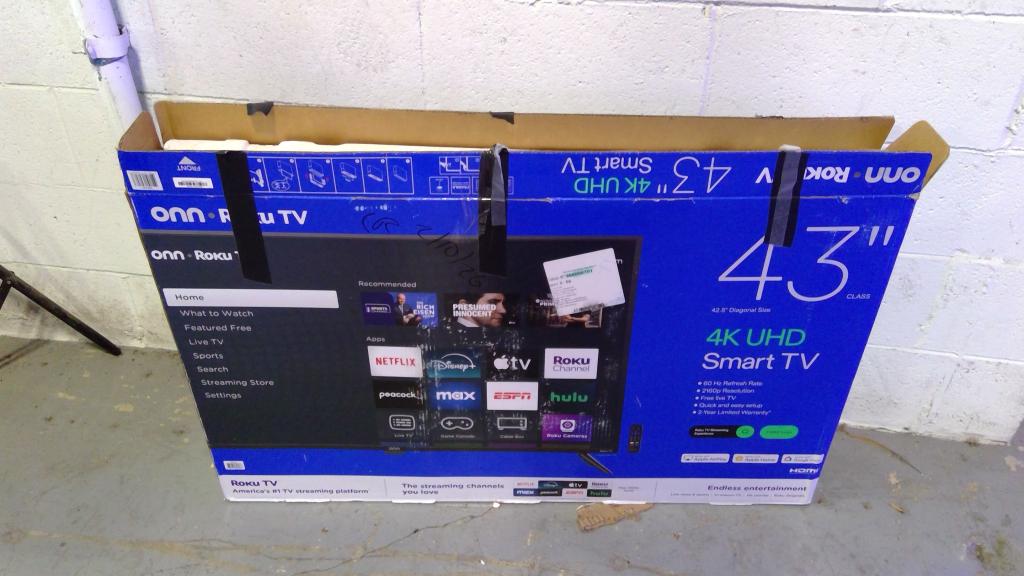 Roku Onn 43" UHD TV