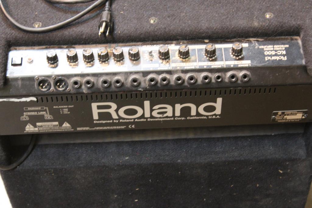Roland Stereo Mixing Keyboard Amplifier Property Room