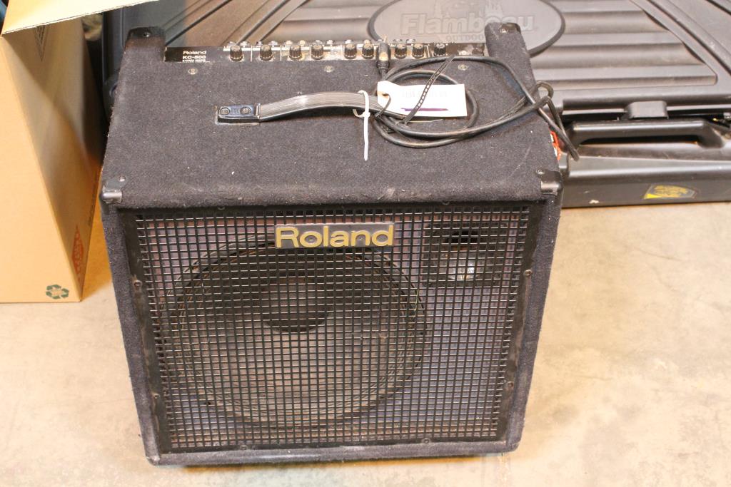 Roland Stereo Mixing Keyboard Amplifier Property Room