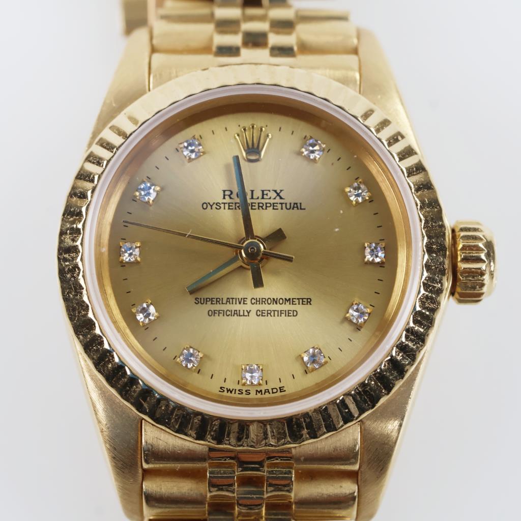 Rolex 18kt Gold President Watch-Evaluated By Our Certified Gemologist-AGS/GIA