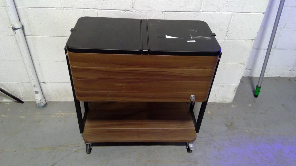 Rolling Cooler Cart