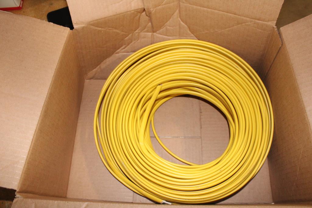 250 Ft. 12/2 Solid Romex SIMpull CU NM-B W/G Wire – Yellow Jacket, 20A, 600V