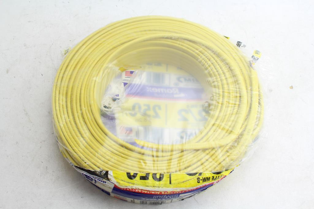 Romex Southwire Wire Build 12/2WG Nm-B 250Ft Indoor Wire | Property Room
