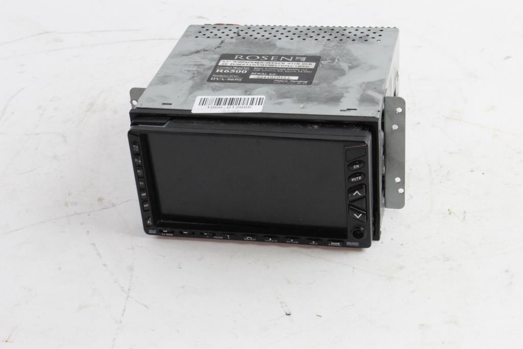 Rosen Car Stereo Property Room