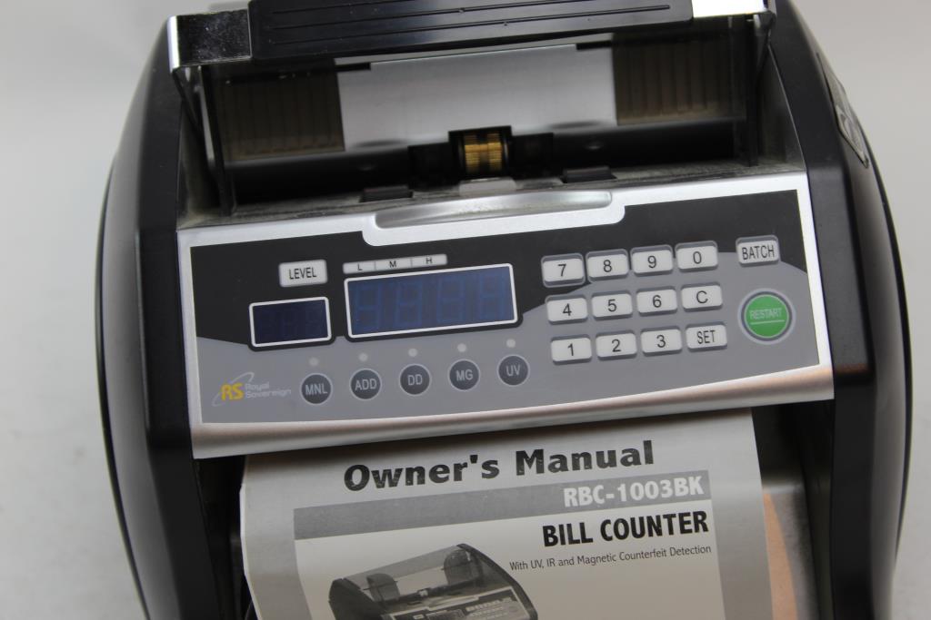 Royal Sovereign Bill Counter Property Room