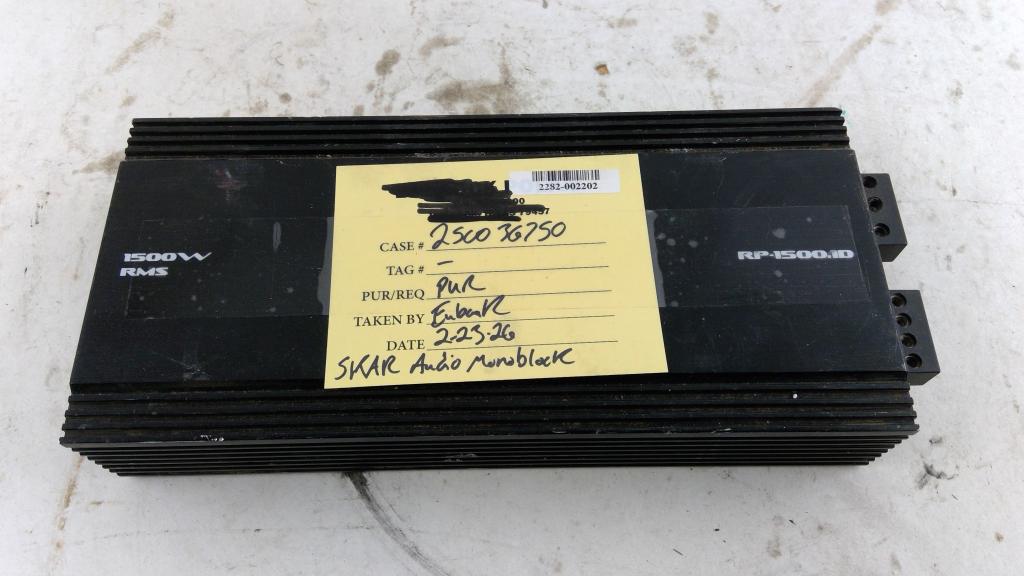 RP-1500.1D Amplifier