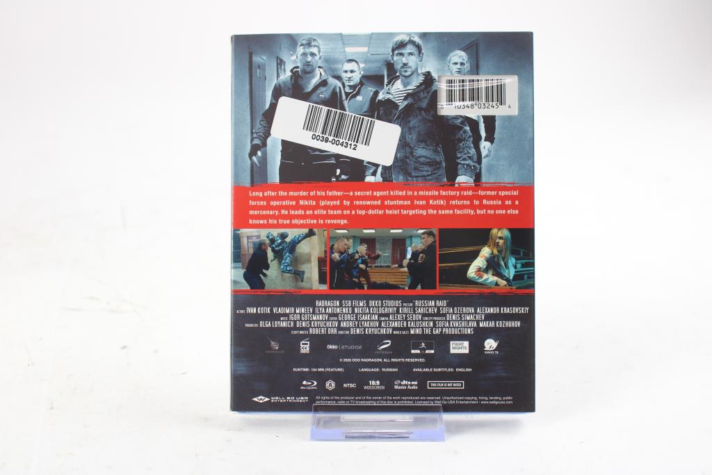 Russian Raid Vengeance At Any Cost BluRay Disc Property Room