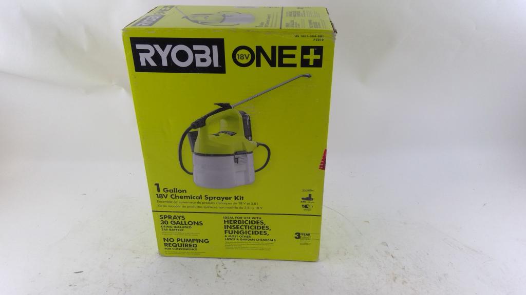 Ryobi 1 Gallon 18v Chemical Sprayer Kit