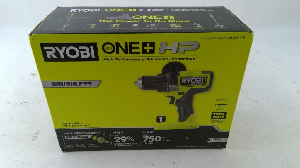Ryobi 1/2" Hammer Drill