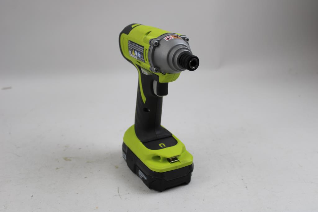 Ryobi 1/4" Impact Driver, 3/8" Corded Drill/Driver, 2 Pieces