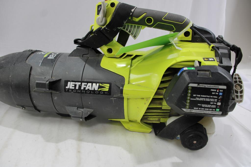 Ryobi 160 MPH 520 CFM 25cc Gas Jet Fan Blower Property Room