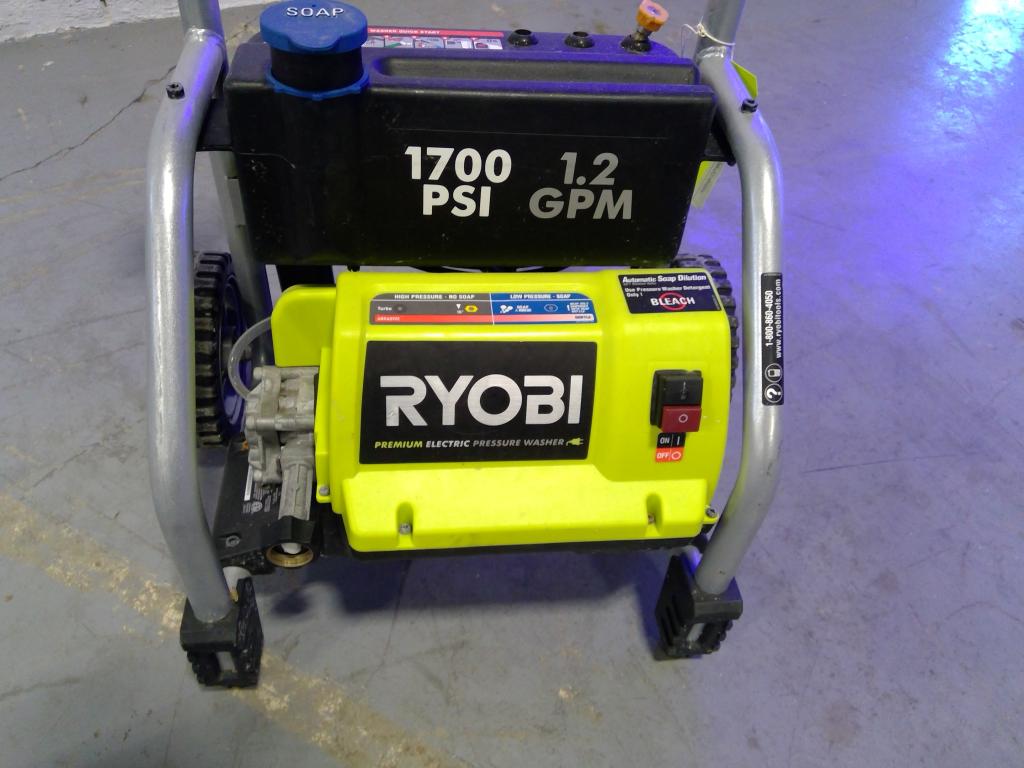 Ryobi Pressure Washer 1700 Psinull