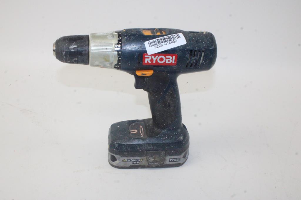 Ryobi 18 Volt 3/8" Drill/driver Property Room