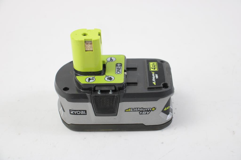 Ryobi 18v Battery Pack Property Room
