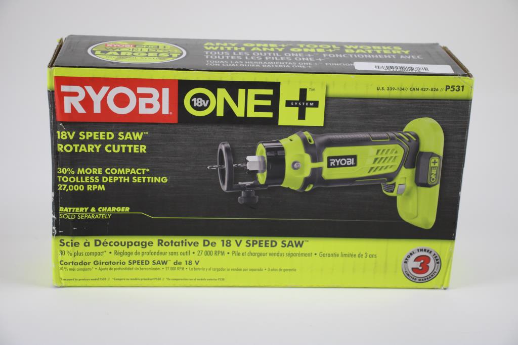 Ryobi 18v Speed Saw Rotary Cutter Property Room