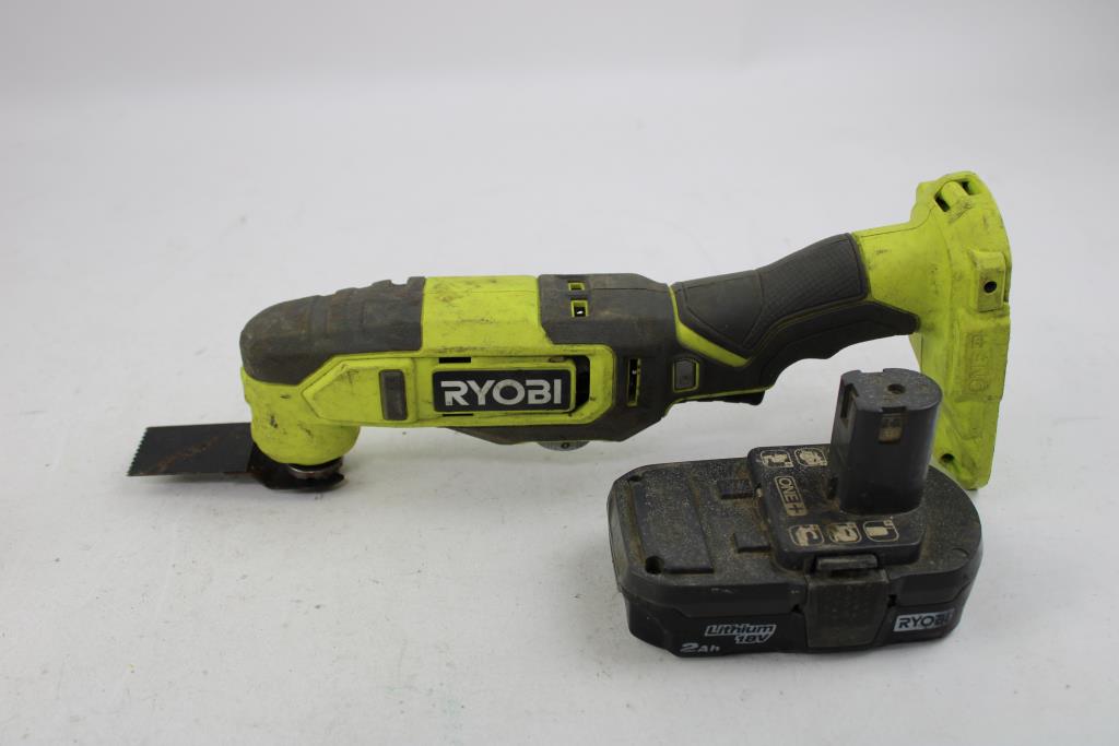 Ryobi 3/8" Clutch Driver, Cordless Oscillating Multi-Tool, 2 Pieces